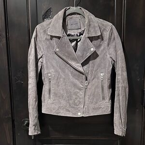 BlankNYC Stylish Gray Women's Jacket, Size Small